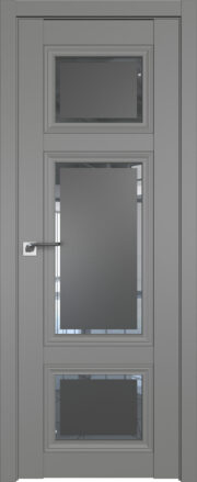 Фото двери Профильдорс (Profildors) 2.105U цвет - Грей стекло - Square графит