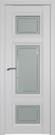 Фото двери Профильдорс (Profildors) 2.105U цвет - Манхэттен стекло - Гравировка 4