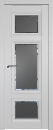 Фото двери Профильдорс (Profildors) 2.105U цвет - Манхэттен стекло - Square графит