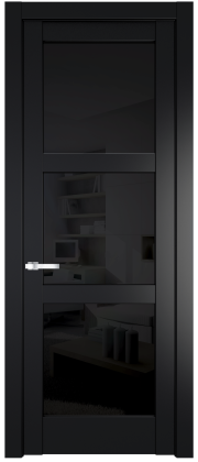 Фото двери Профильдорс (Profildors) 4.6.2PD цвет Блэк стекло Черное тонированное
